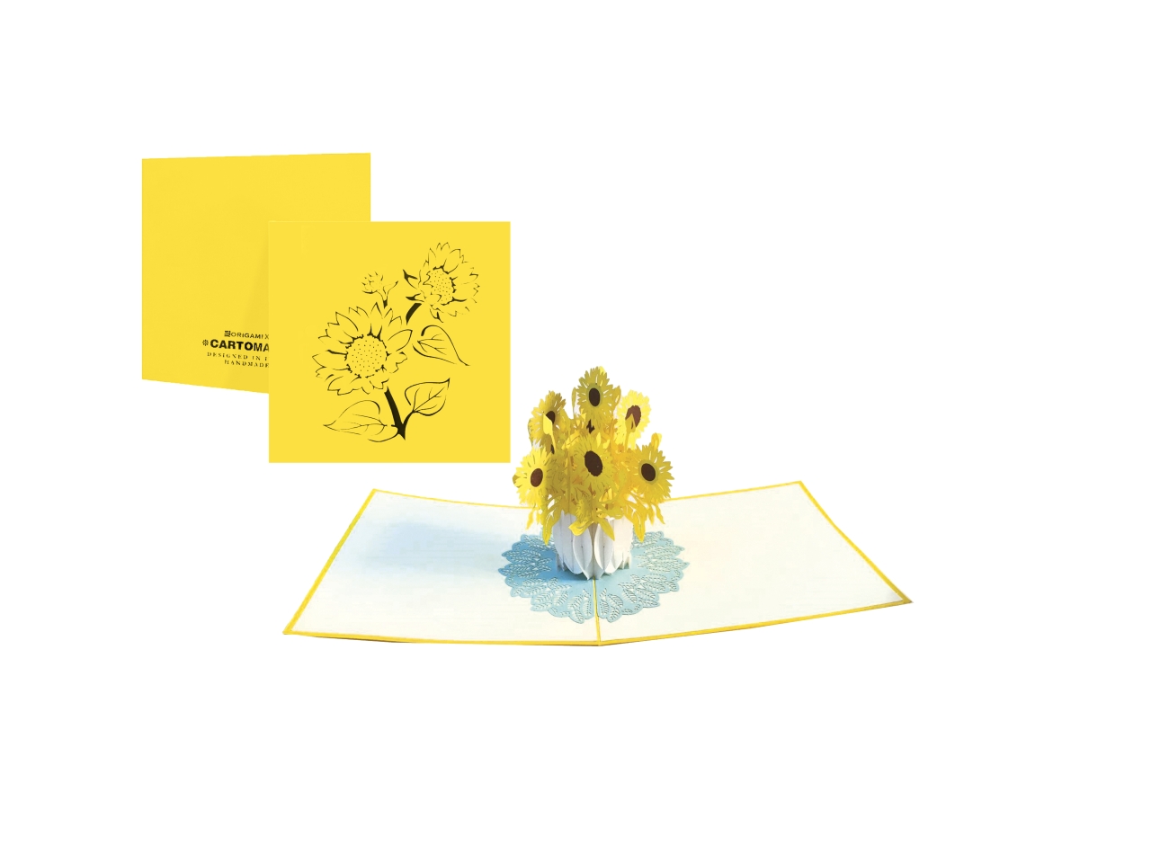 BIGLIETTO GIRASOLE 3D CARTOMANIA 3D 5D30019B1-000 BIGLIETTO GIRASOLE 3D CARTOMANIA 3D 5D30019B1-000