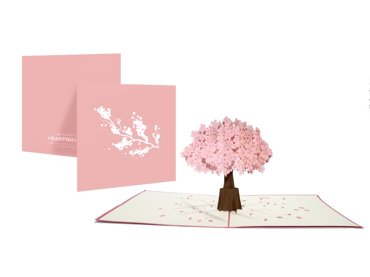 BIGLIETTO AUGURI CHERRY 3D CARTOMAN. 5D30019B2-000