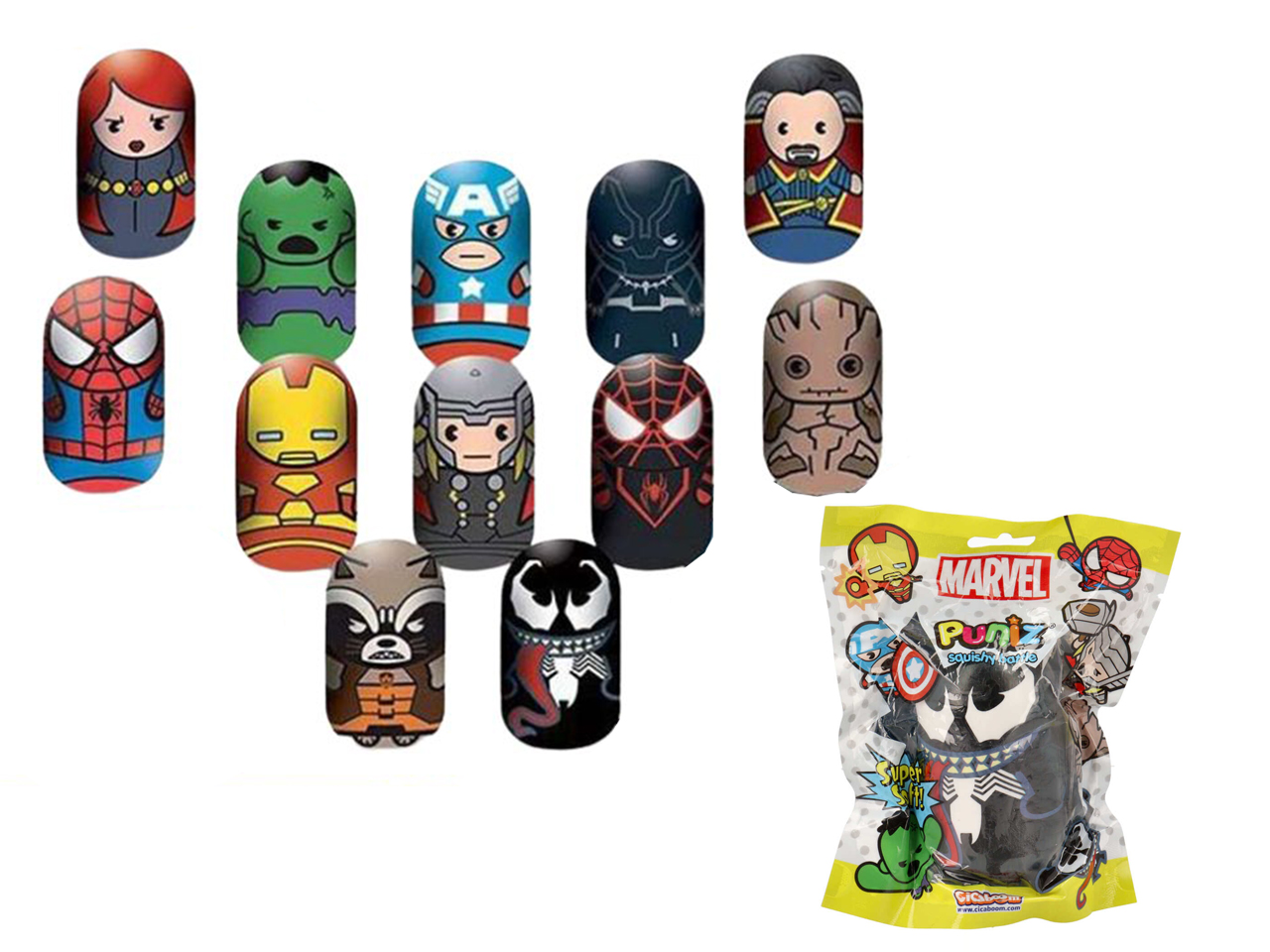 BUSTINA MARVEL PUNIZ SQUISHY