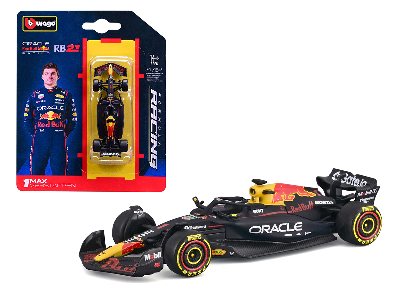 AUTO F1 FERRARI RB21 REDBULL 2025 1:64 18-58003V AUTO F1 FERRARI RB21 REDBULL 2025 1:64 18-58003V
