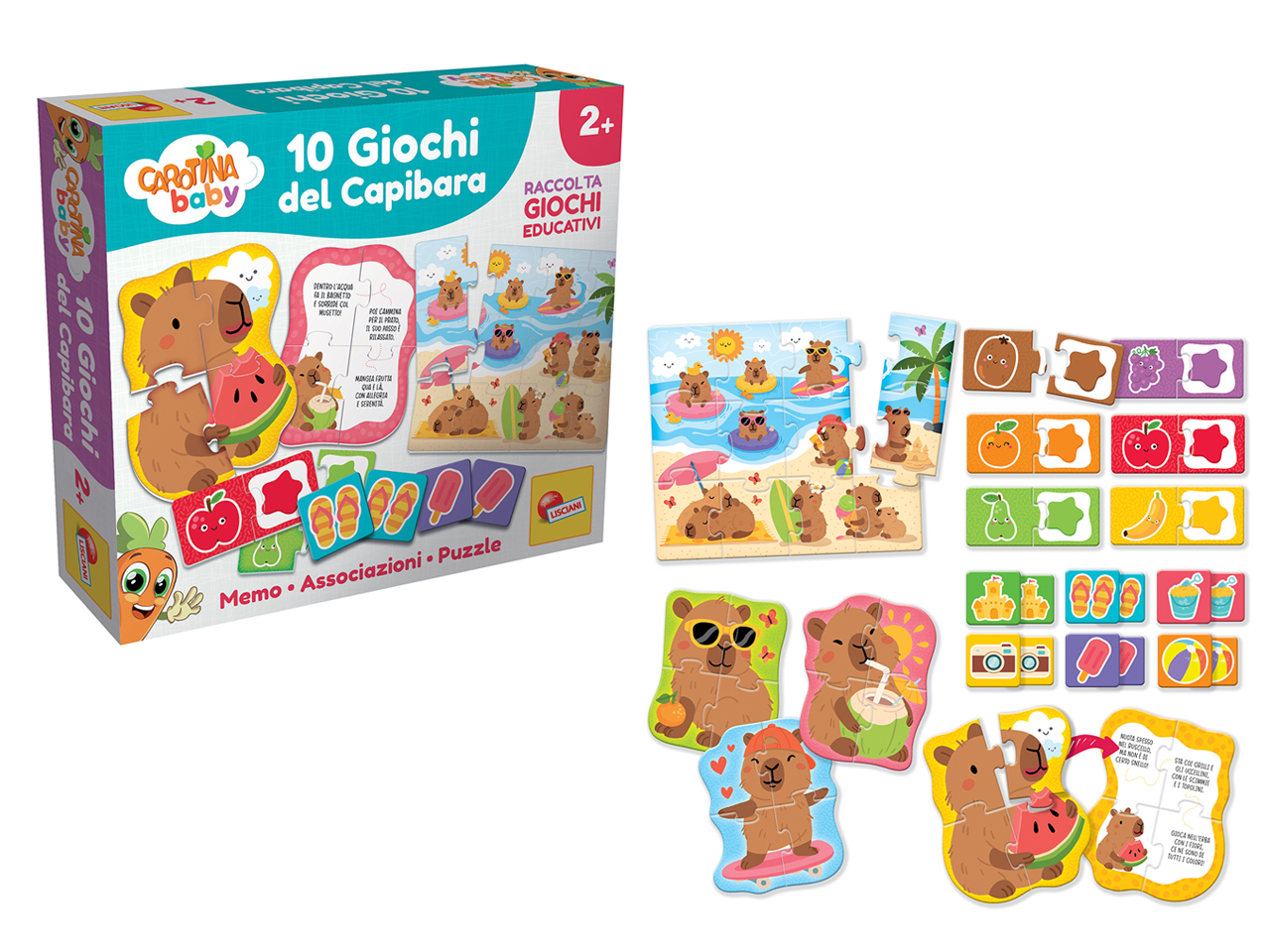 CAROTINA BABY 10 GIOCHI DEL CAPIBARA 117772