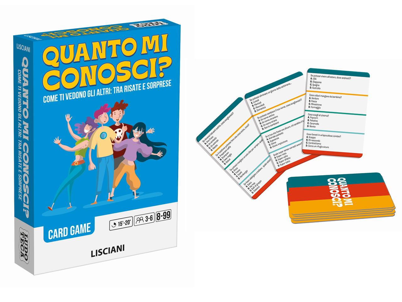 LUDOTECA CARD GAME QUANTO MI CONOSCI 118083
