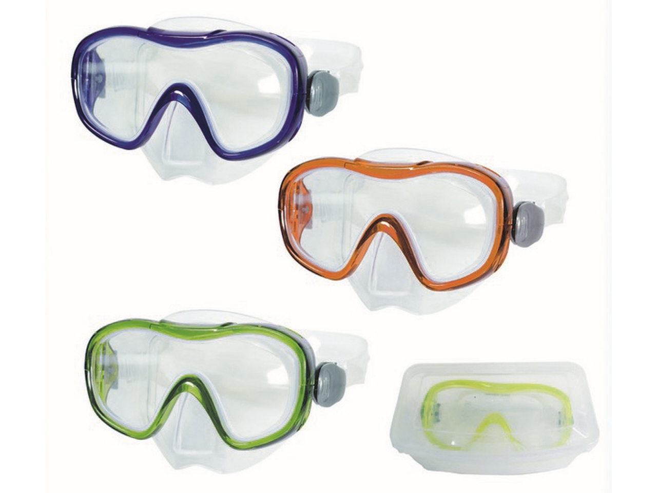 MASCHERA SUB GAMMA JUNIOR PVC 3 ASS. 450841