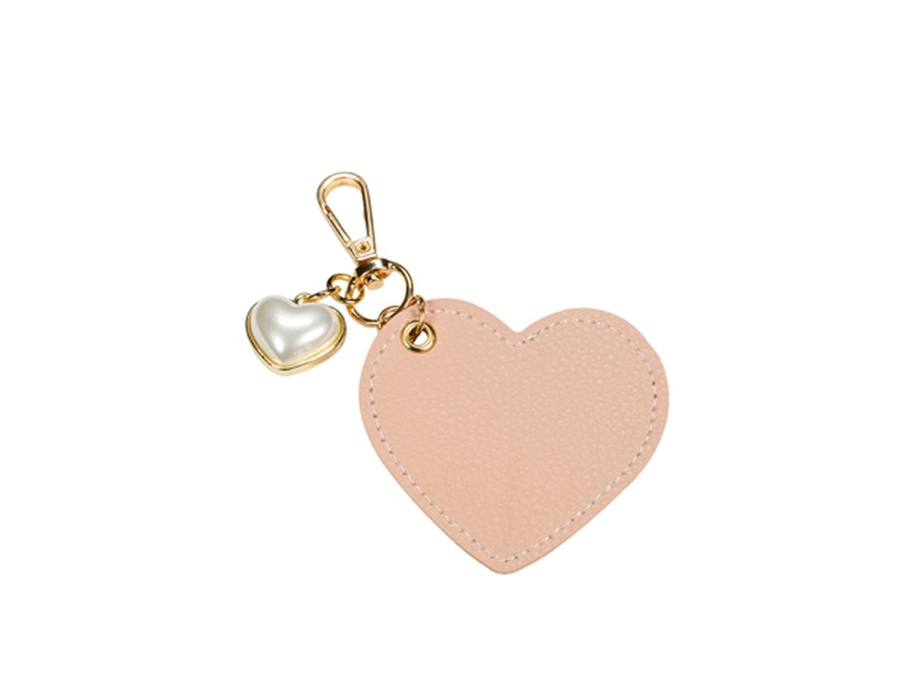 PORTACHIAVI CUORE CON PERLA CIPRIA PC7058 27 PORTACHIAVI CUORE CON PERLA CIPRIA PC7058 27