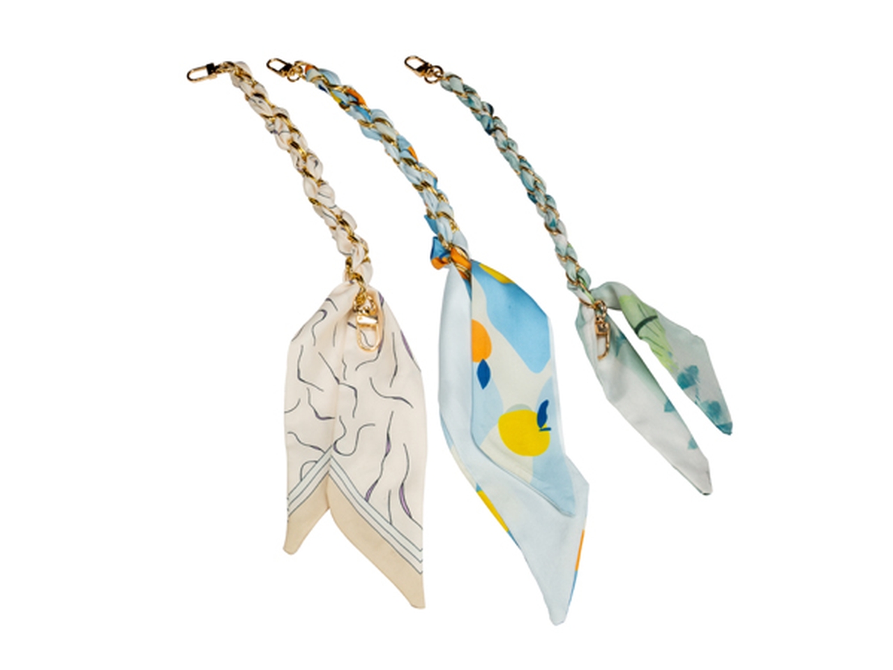 PORTACHIAVI CON FOULARD ASS. PC7067 PORTACHIAVI CON FOULARD ASS. PC7067