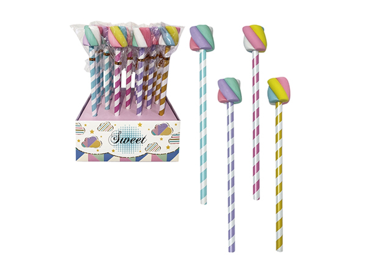 MATITA CON MARSHMALLOW MAT1020