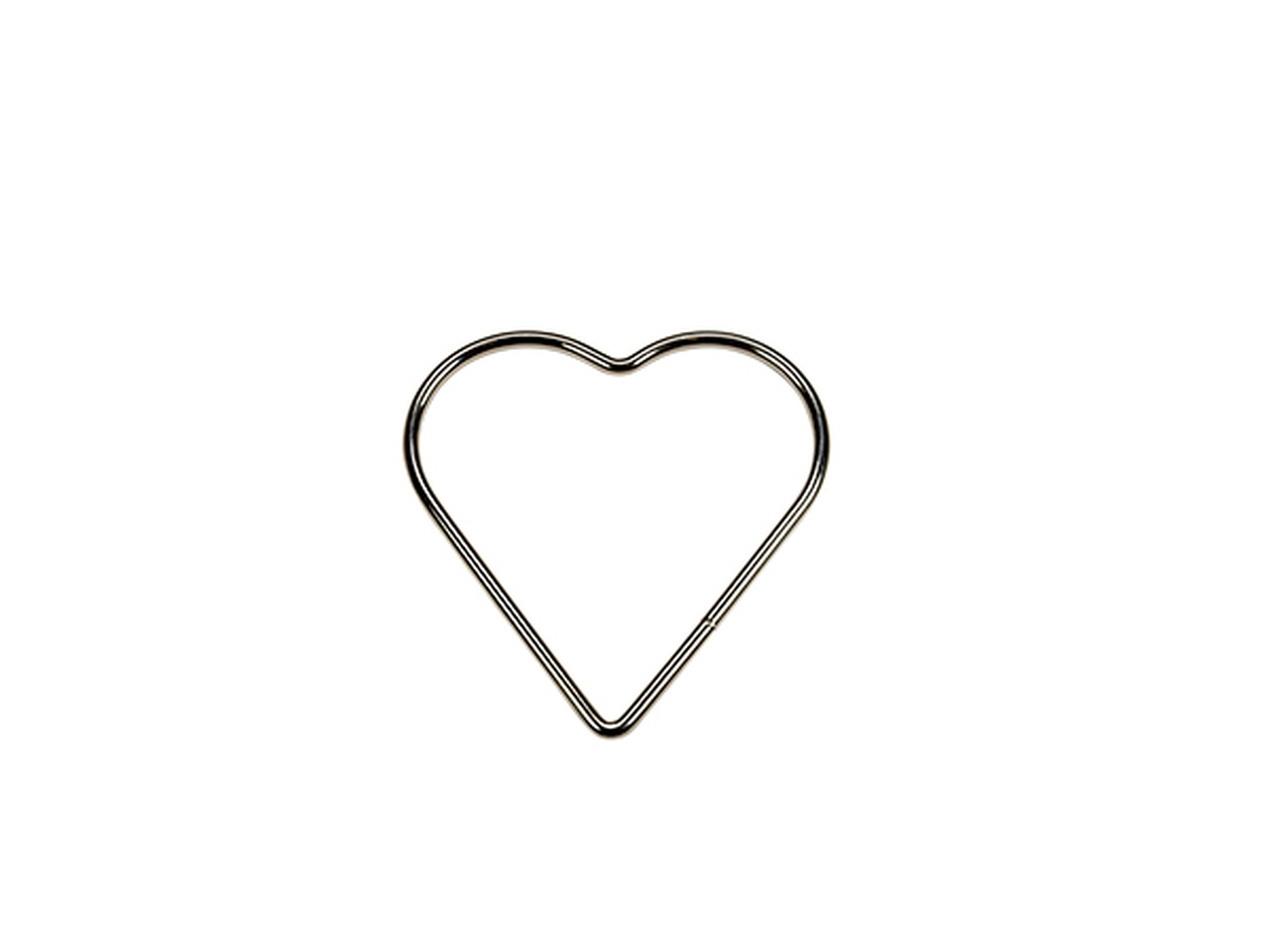 CUORE METALLO D.7CM ARGENTO A3198 ARG CUORE METALLO D.7CM ARGENTO A3198 ARG