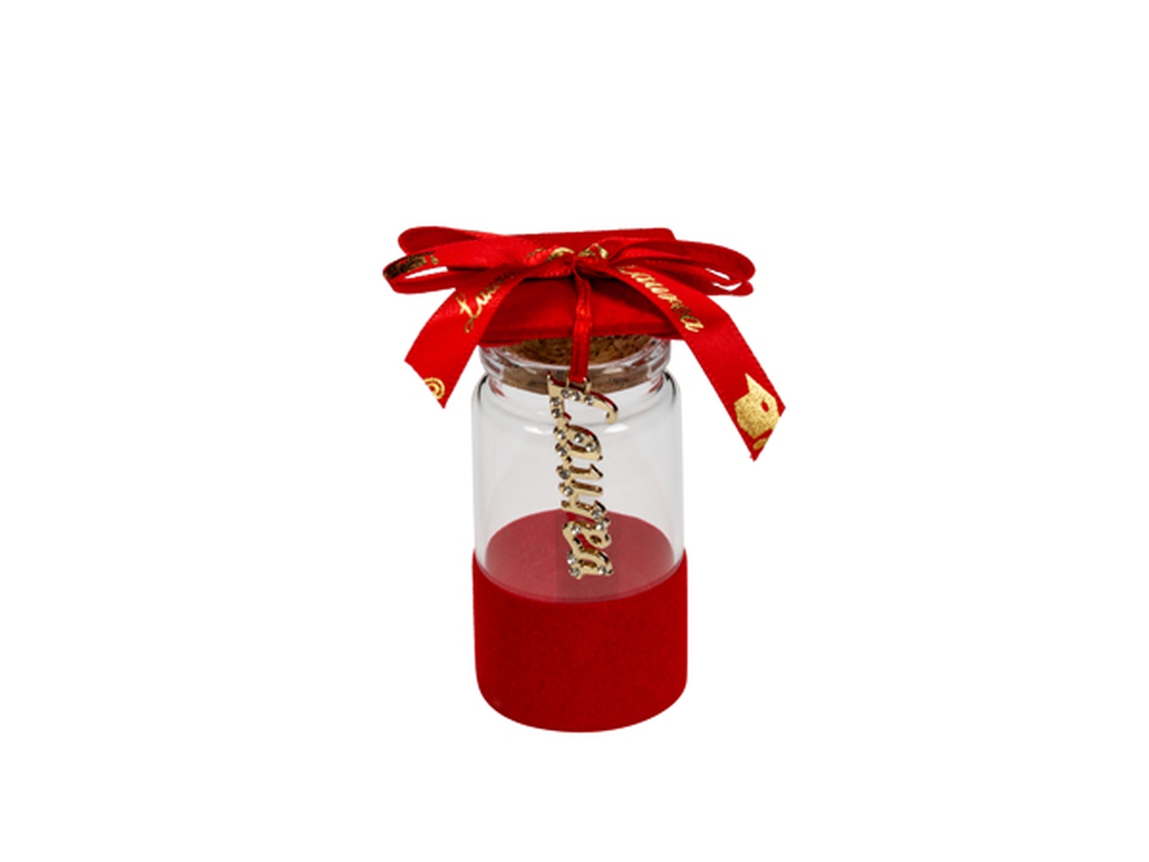 BARATTOLO C/TOCCO LAUREA 3,5XH.7CM ROSSO A3144 10 BARATTOLO C/TOCCO LAUREA 3,5XH.7CM ROSSO A3144 10