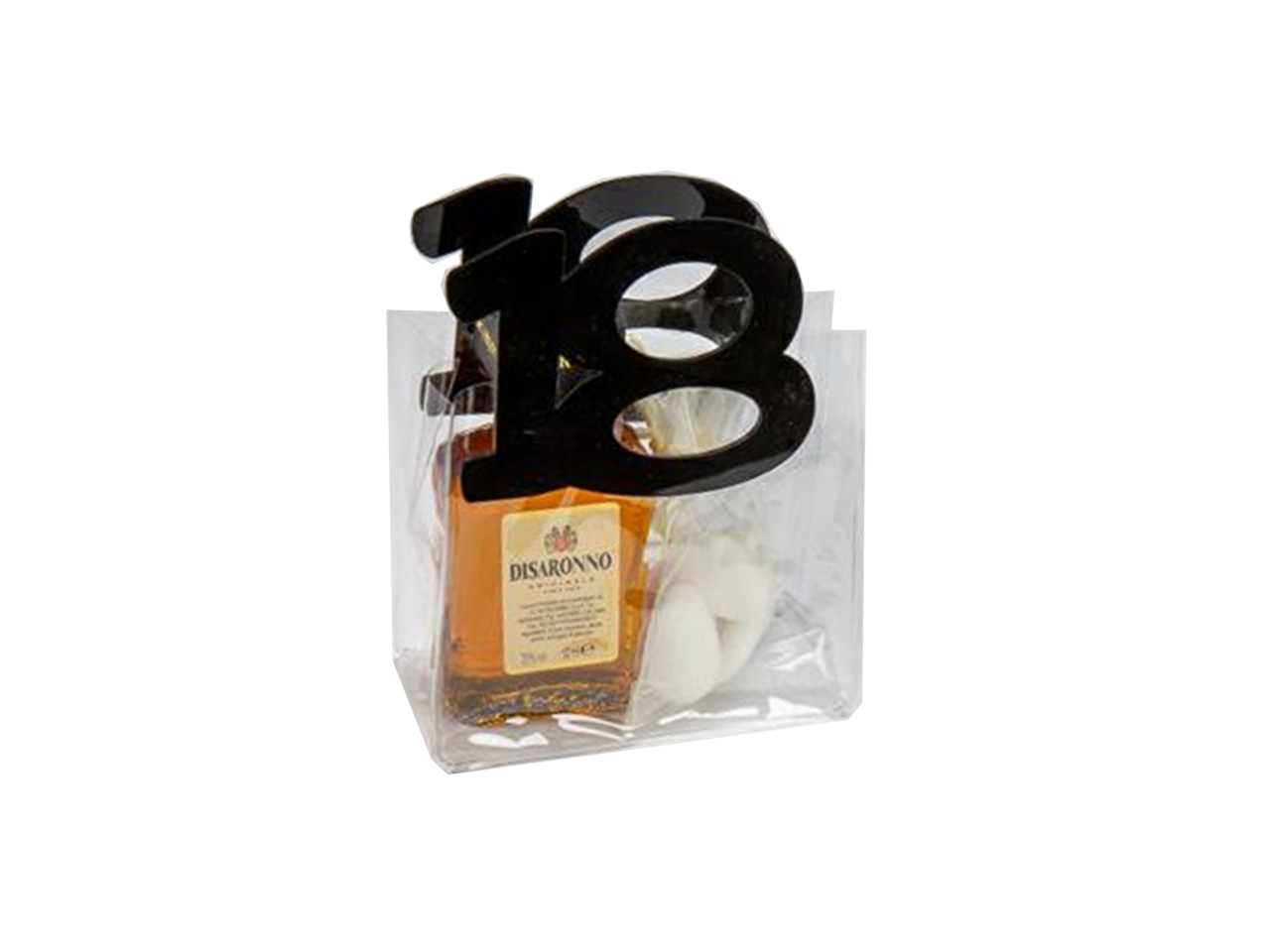 BORSETTA PVC C/PLEX 18ANNI 6X5XH13CM NERO A3266 00 BORSETTA PVC C/PLEX 18ANNI 6X5XH13CM NERO A3266 00