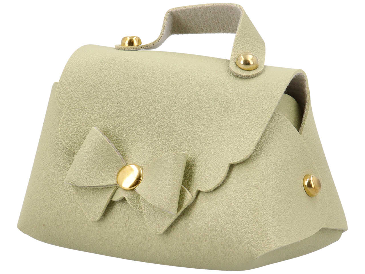 BORSETTA ECOPELLE 8XH6CM C/FIOCCO VERDE S.A3212 20 BORSETTA ECOPELLE 8XH6CM C/FIOCCO VERDE S.A3212 20