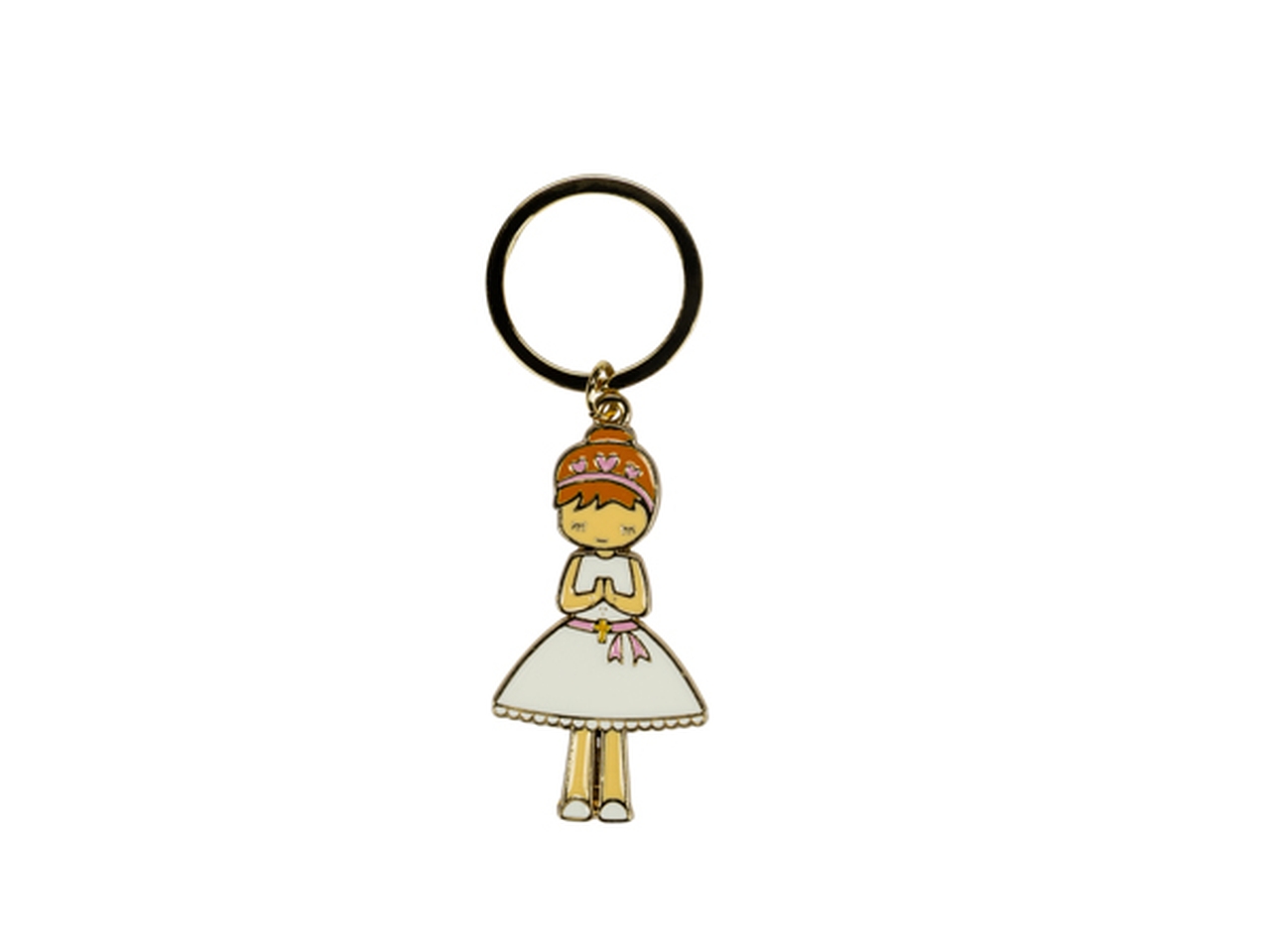 PORTACHIAVI PRIMA COMUNIONE BIMBA PC7052