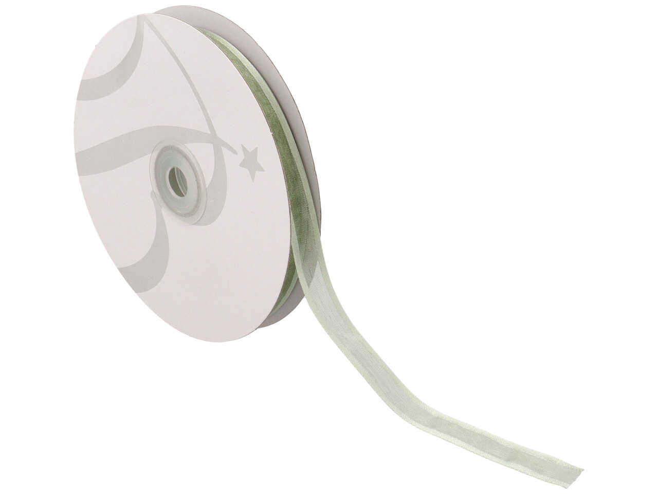 NASTRO ORGANZA SATIN 12MMX50MT VERDE S.SATIN12 045 NASTRO ORGANZA SATIN 12MMX50MT VERDE S.SATIN12 045