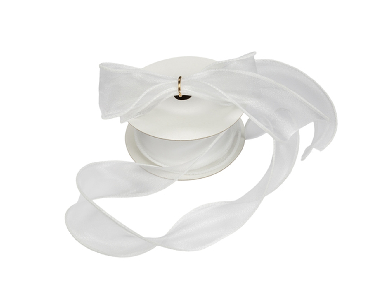 NASTRO ORGANZA VUAL 40MMX15MT BIANCO NI121 01 NASTRO ORGANZA VUAL 40MMX15MT BIANCO NI121 01