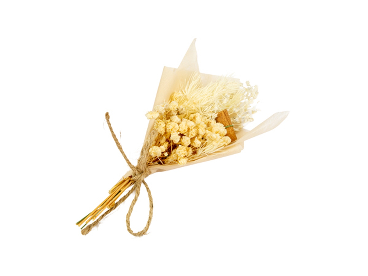 BOUQUET C/FIORI SECCHI 6PZ PANNA FB2401 02 BOUQUET C/FIORI SECCHI 6PZ PANNA FB2401 02