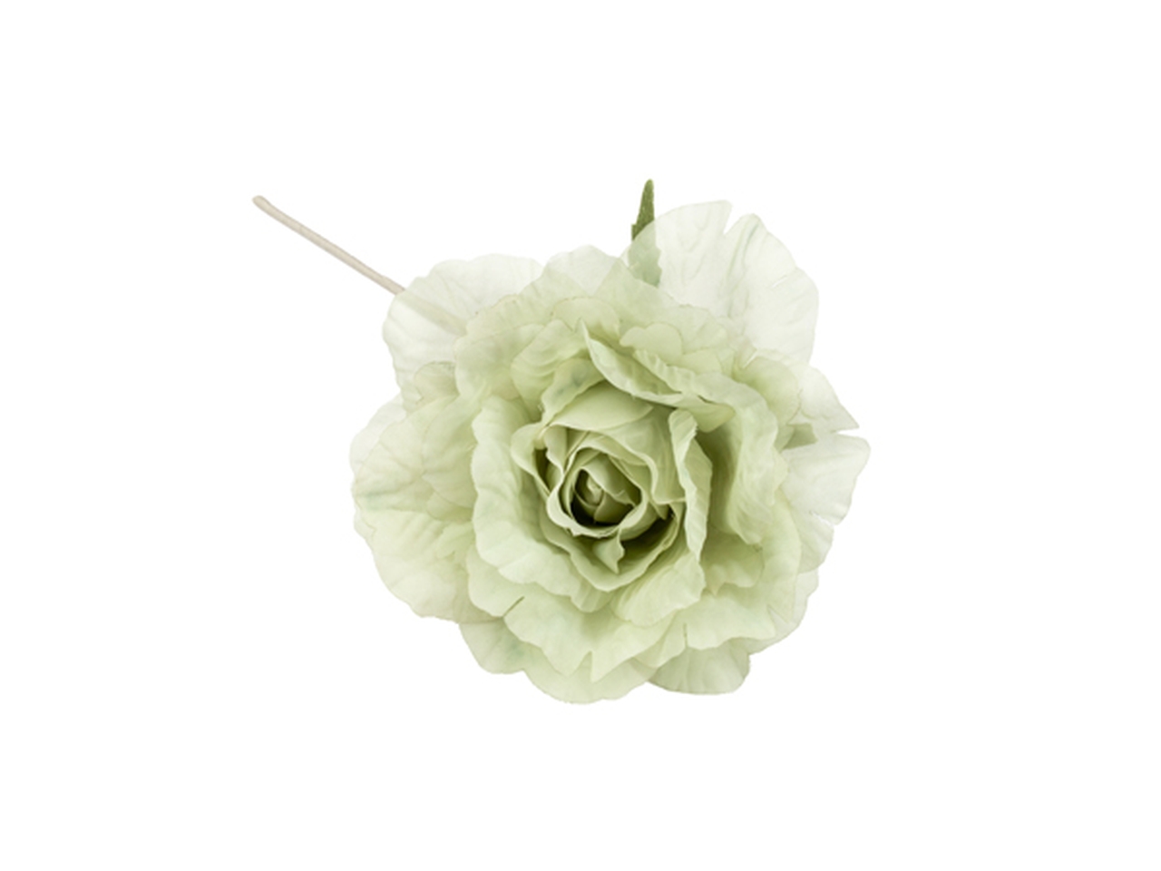 ROSA IN ORGANZA VERDE SALVIA FB2440 20