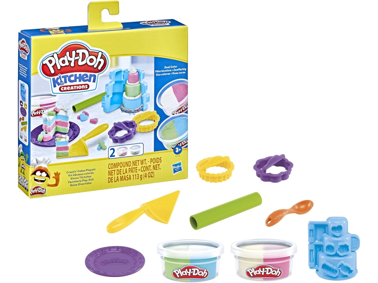 PLAY DOH CREATIN CAKES F47145L00 PLAY DOH CREATIN CAKES F47145L00