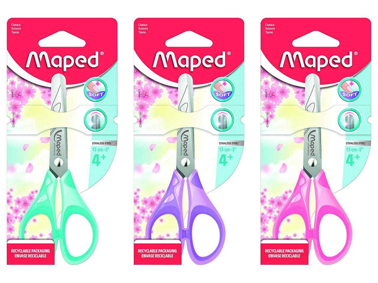 FORBICI SOFT PASTEL 13CM 464411 FORBICI SOFT PASTEL 13CM 464411