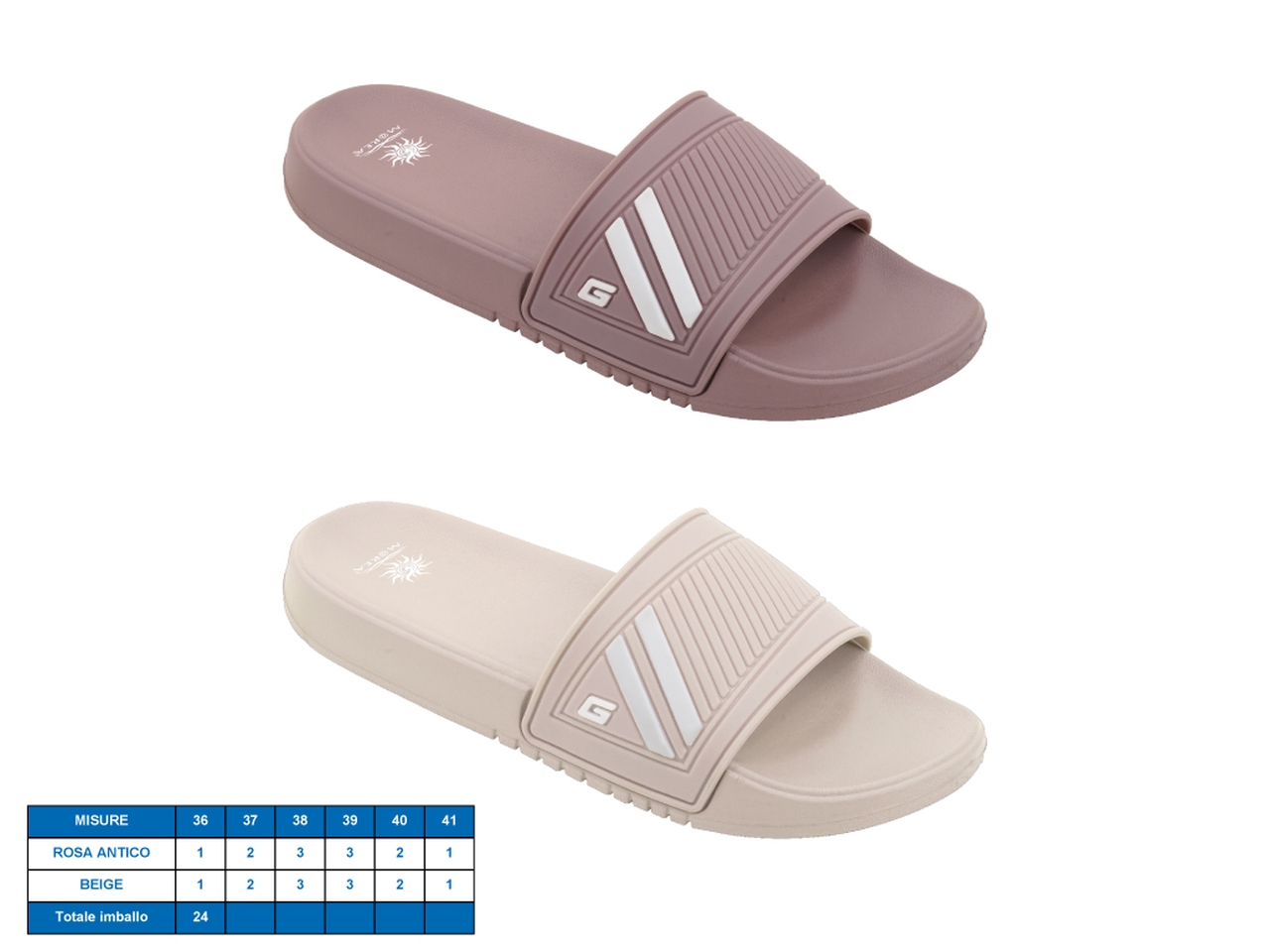 CIABATTA DONNA NUMANA TG36-41 2ASS. 21189678