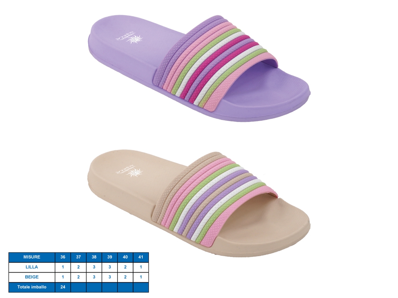 CIABATTA DONNA ALASKA TG36-41 2ASS. 21188954