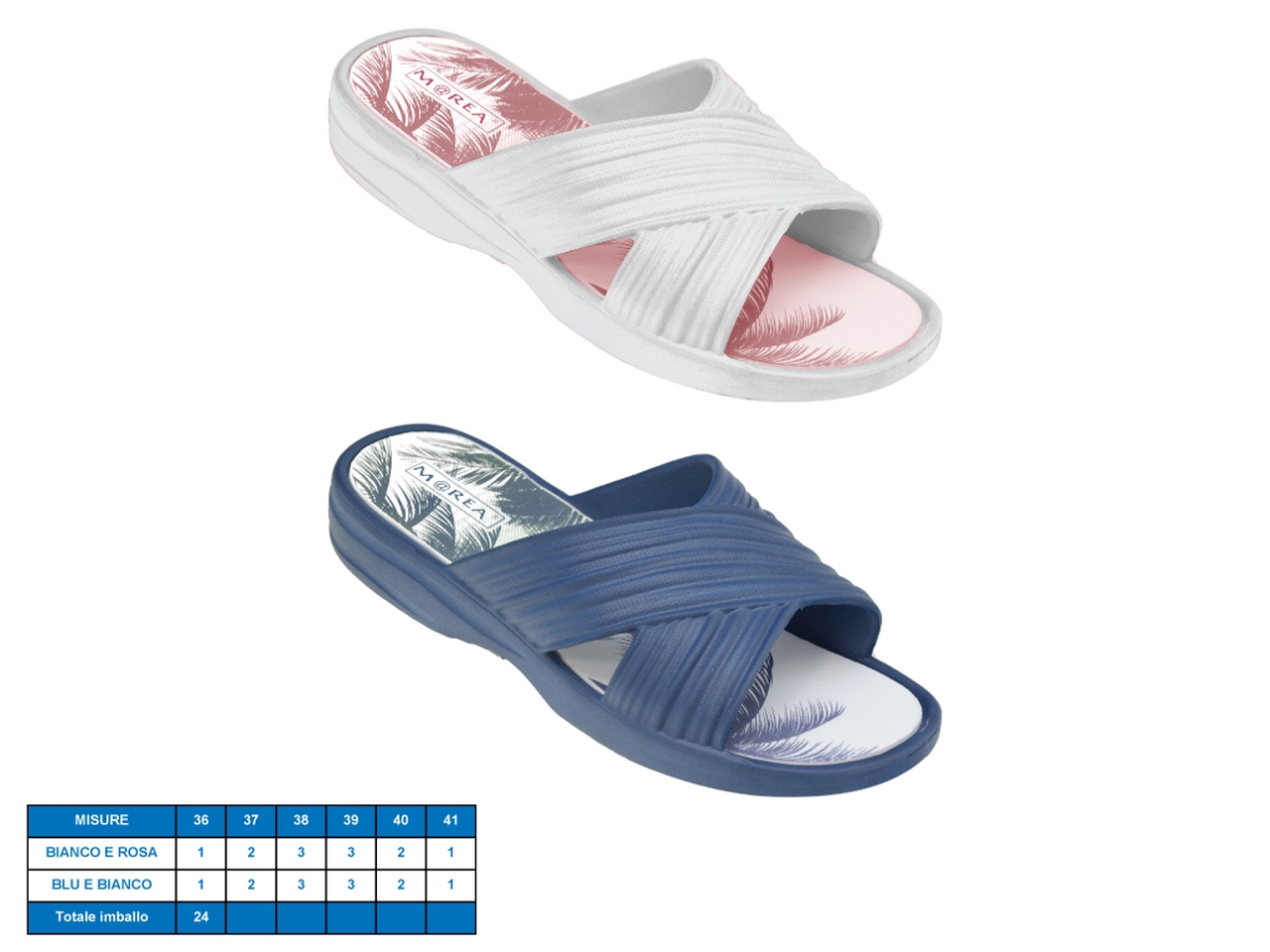 CIABATTA DONNA CRETA TG36-41 2ASS. 20713829 CIABATTA DONNA CRETA TG36-41 2ASS. 20713829