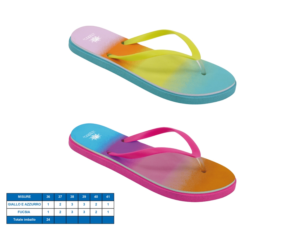 CIABATTA DONNA LIMA TG36-41 2ASS. 21189661