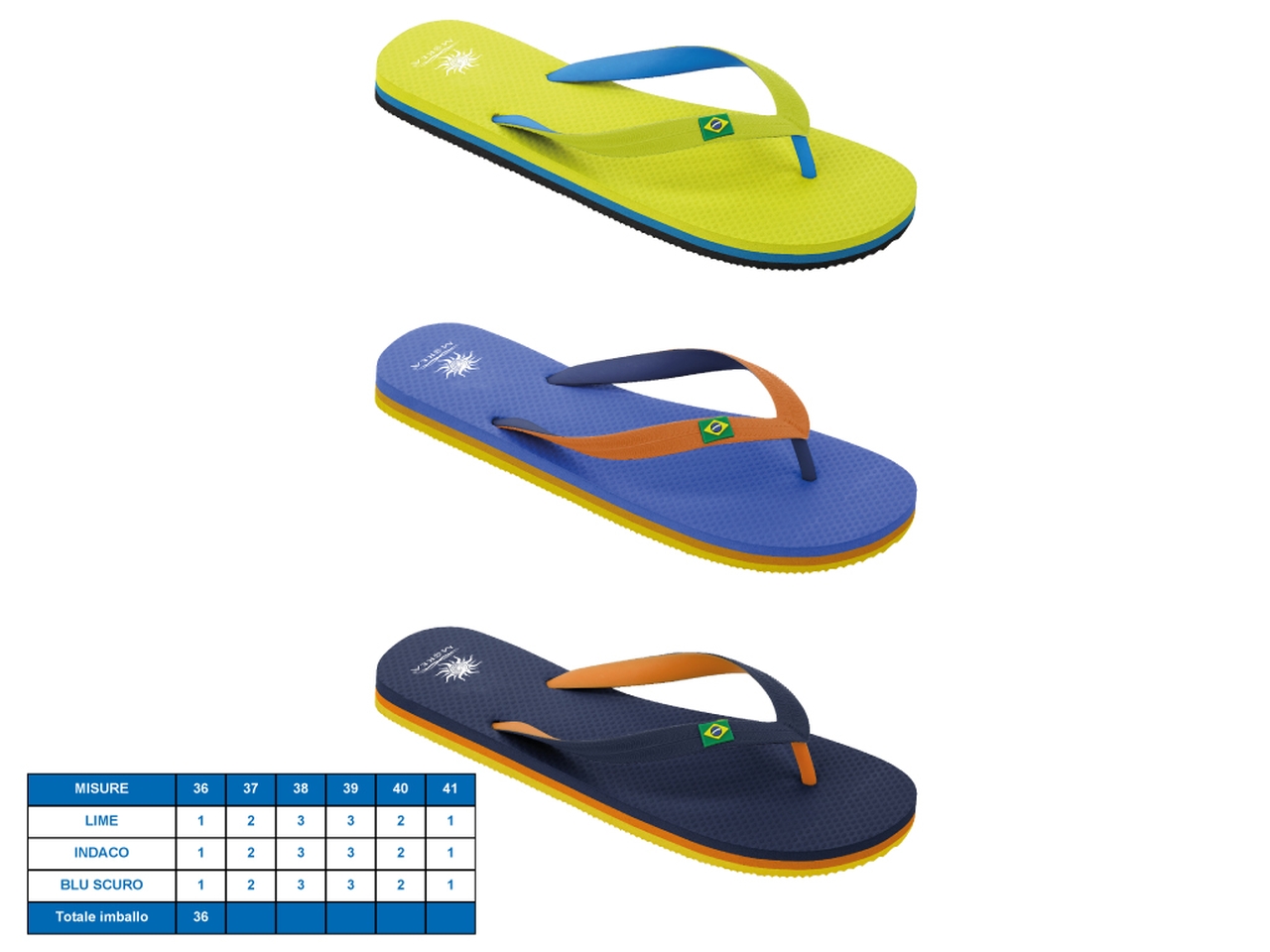 CIABATTA GEORGIA TG36-41 3ASS. 21188862