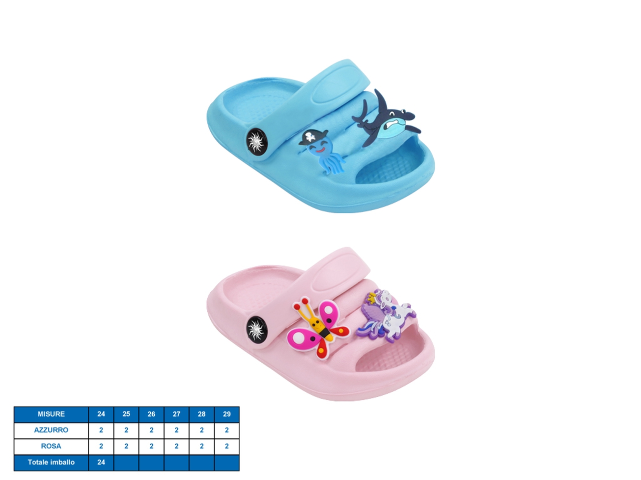 SANDALO BIMBI SANTANDER TG24-29 2ASS. 21197208 SANDALO BIMBI SANTANDER TG24-29 2ASS. 21197208