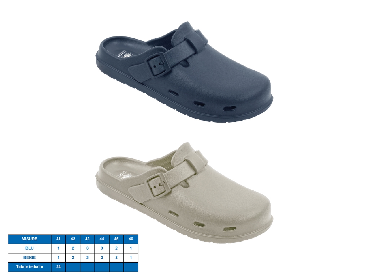 SANDALO UOMO RIOMAGGIORE TG41-46 2ASS. 21188343