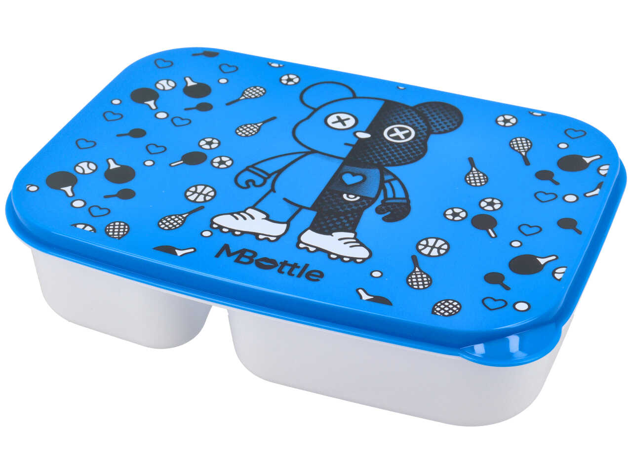 CONTENITORE PORTAMERENDA AZZURRO/BLU CLUB-03/A