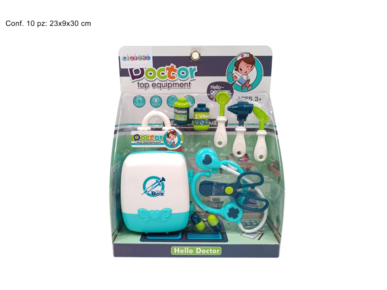 KIT ACCESSORI DOTTORE SET 10PZ DTO24001681