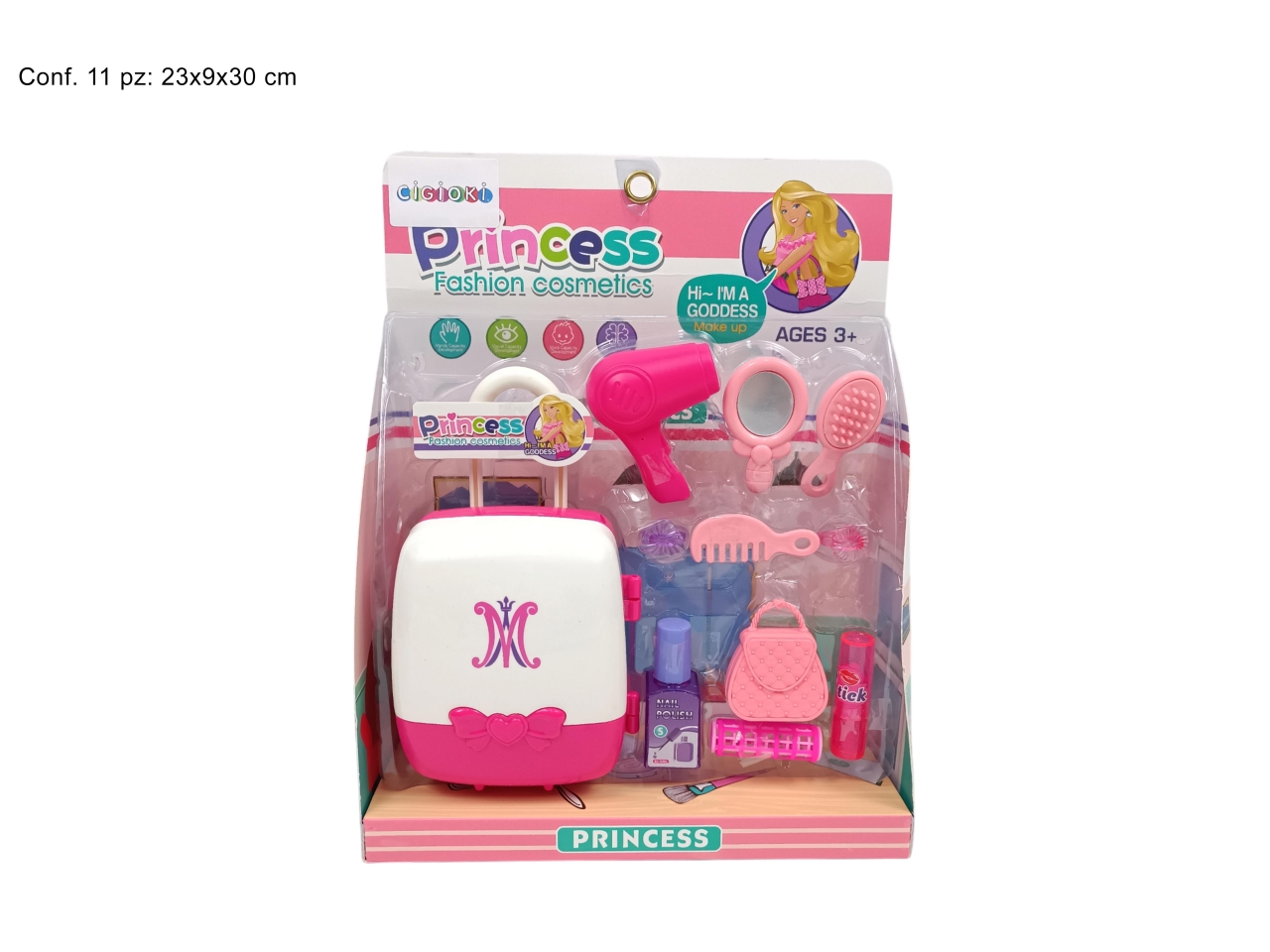 KIT ACCESSORI BEAUTY SET 11 PZ DTO24001701 KIT ACCESSORI BEAUTY SET 11 PZ DTO24001701