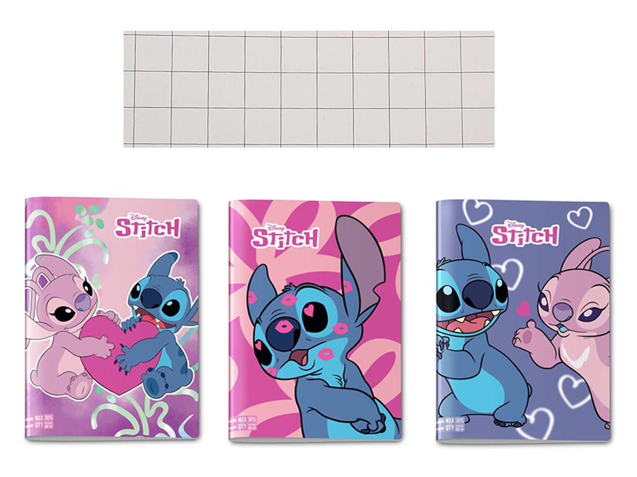 LILO STITCH QUADERNO MAXI100GR 10MM50H302601-10M
