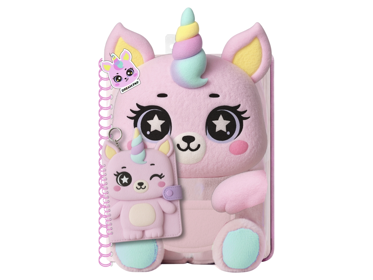 DREAM POP NOTEBOOK FURRY UNICORNO K30332B-34287