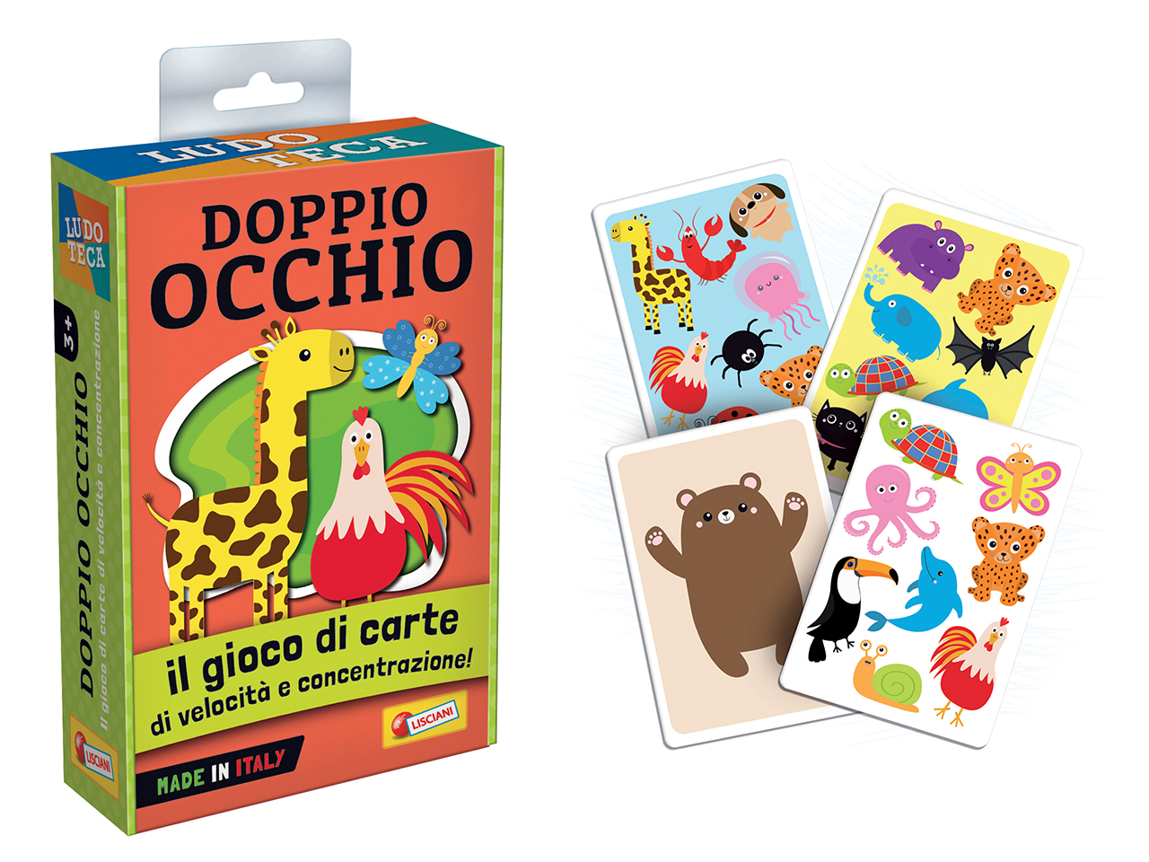 LUDOTECA CARTE GIOCO DOPPIO OCCHIO 85750 LUDOTECA CARTE GIOCO DOPPIO OCCHIO 85750