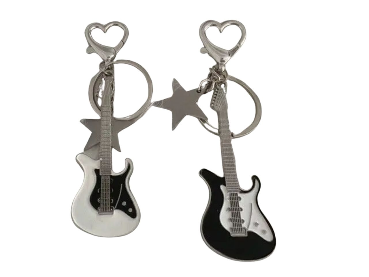 PORTACHIAVI CHITARRA IN METALLO 2 COLORI GCJ541 PORTACHIAVI CHITARRA IN METALLO 2 COLORI GCJ541