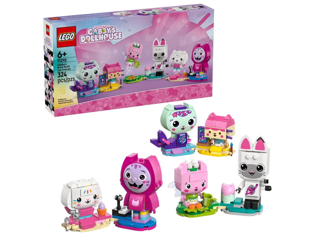 LEGO GABBY’S DOLLHOUSE AMICI GATTINI GABBY 11215