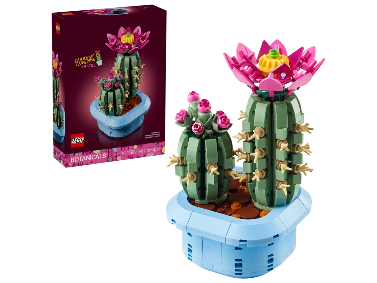 LEGO BOTANICALS CACTUS IN FIORE 11509