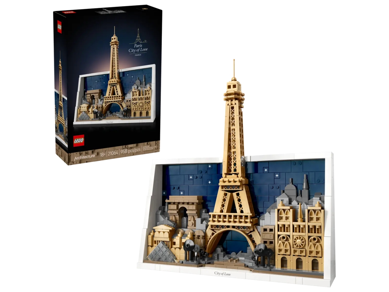 LEGO ARCHITECTURE PARIGI 21064