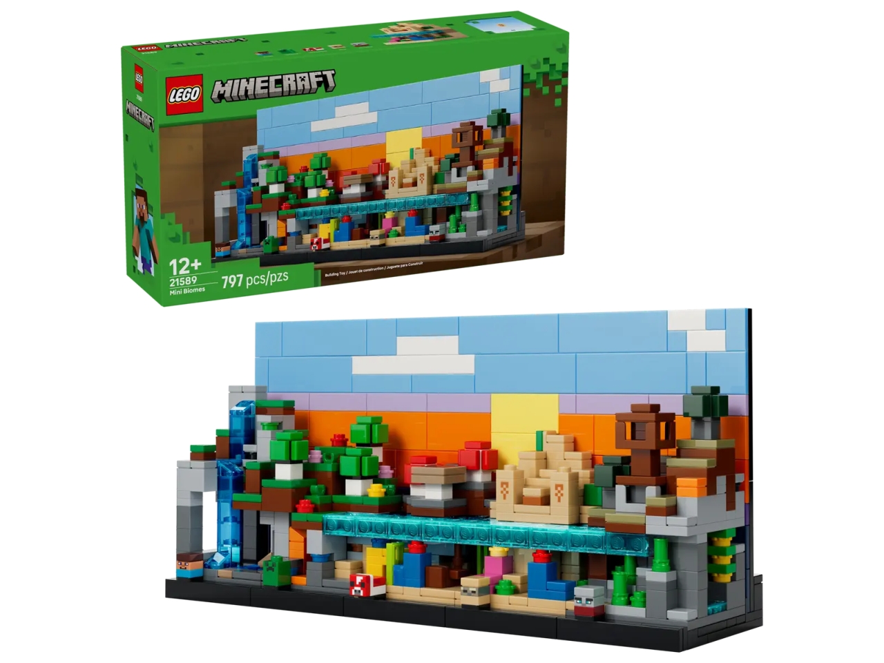 LEGO MINECRAFT MINI BIOMI 21589 LEGO MINECRAFT MINI BIOMI 21589