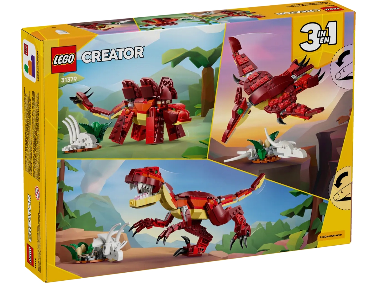 LEGO CREATOR FEROCE DINOSAURO 31379