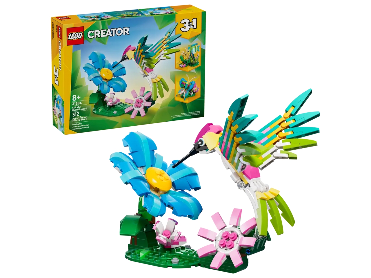 LEGO CREATOR ANIMALI COLIBRI’ VARIOPINTO 31384