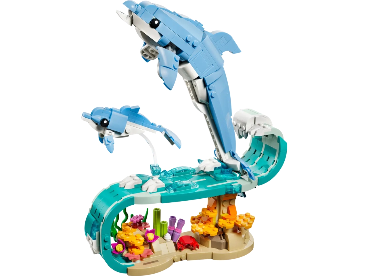 LEGO CREATOR ANIMALI MARINI DELFINI 31385