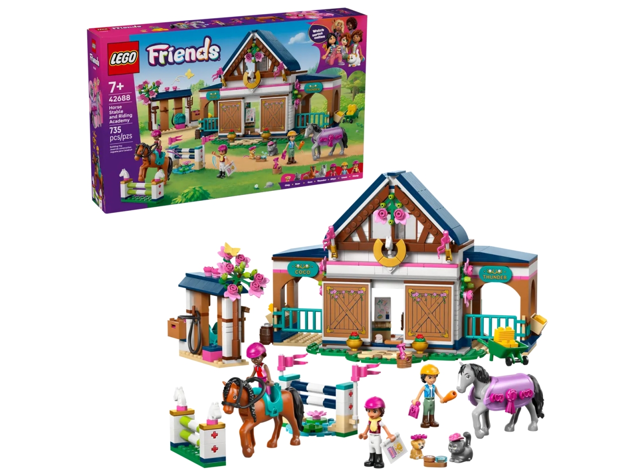 LEGO FRIENDS SCUDERIA ACCADEMIA EQUITAZIONE 42688