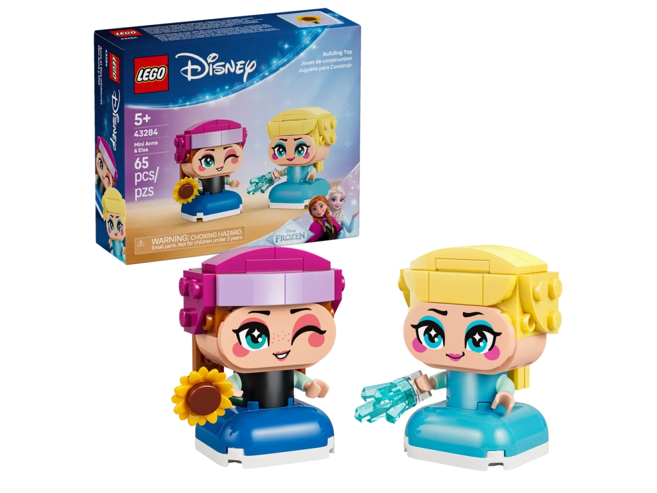 LEGO DISNEY PRINCESS MINI ANNA E ELSA 43284