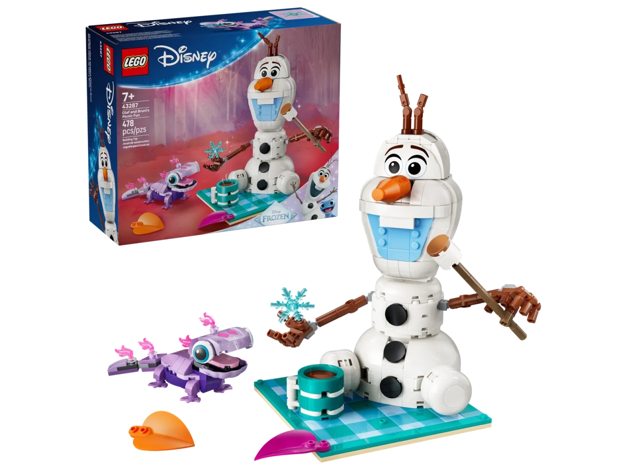 LEGO DISNEY PRINCESS PICNIC DI OLAF E BRUNI 43287