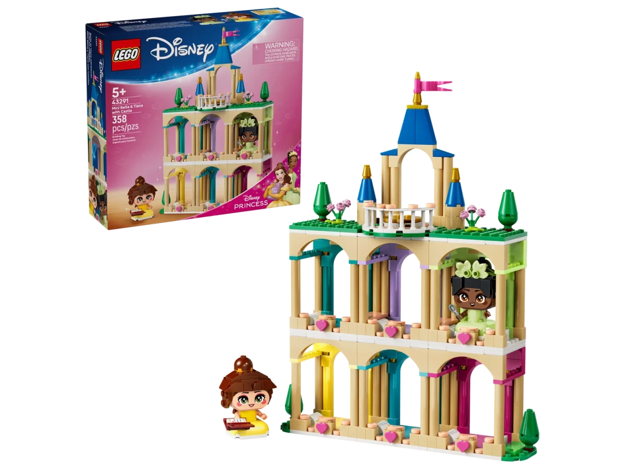 LEGO DISNEY PRINCESS BELLE E TIANA CASTELLO 43291