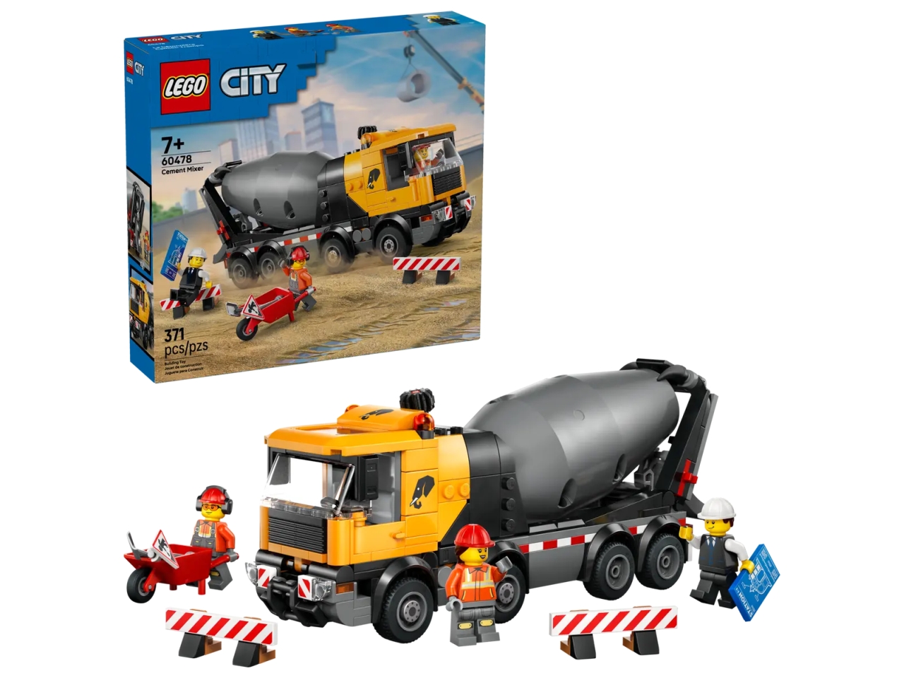 LEGO CITY GREAT VEHICLES BETONIERA 60478