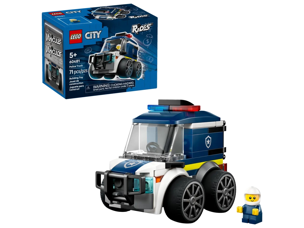 LEGO CITY BRICK RIDES VEICOLI DELLA POLIZIA 60481