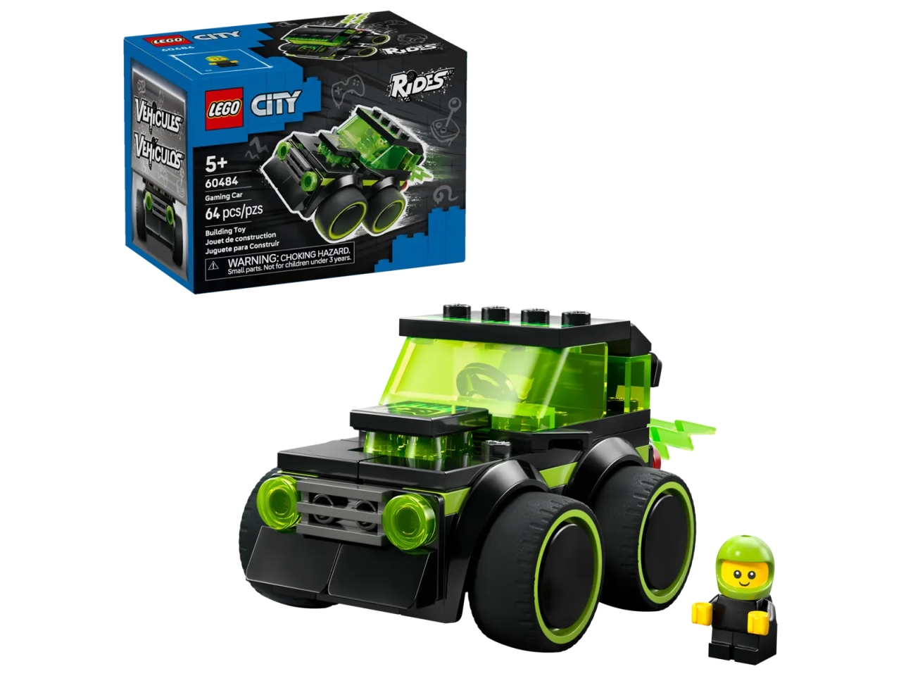 LEGO CITY BRICK RIDES VEICOLI AUTO DA CORSA 60484