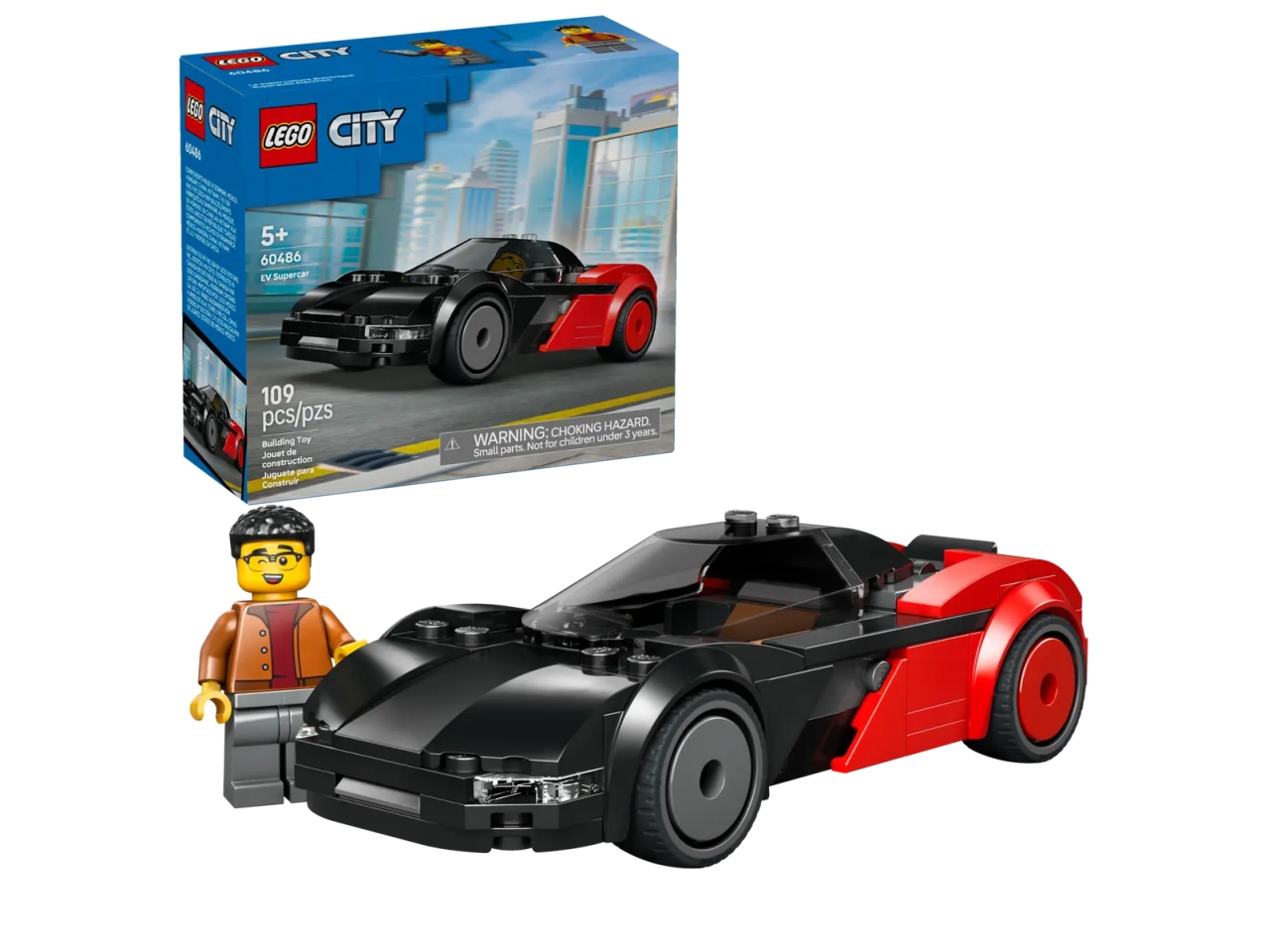 LEGO CITY GREAT VEHICLES SUPERCAR EV 60486